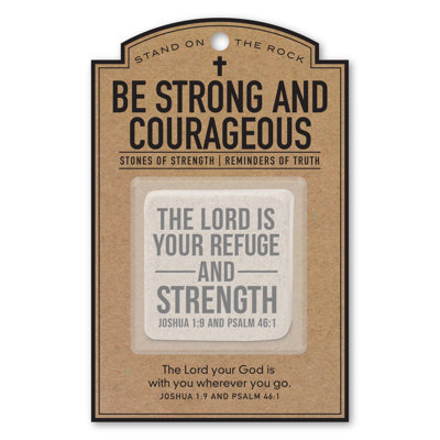 Stonecard The Lord Is Your Refuge
