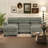Efaz 5-Piece Corduroy Upholstered Modular Sectional, 2 Ottomans, Pillowtop Arm-106924051