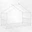 Lit plateforme simple en métal-106803166