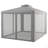 Patio Gazebo, Outdoor Canopy Shelter With 2-Tier Roof And Netting, Steel Frame For Garden, Lawn, Backyard, And Deck (Canopy)-112604642-112604648