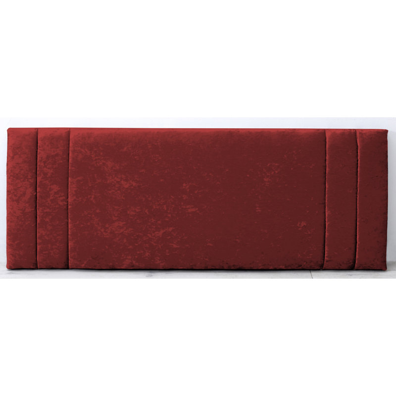 Velasco Upholstered Headboard, Small Double (4'), Red