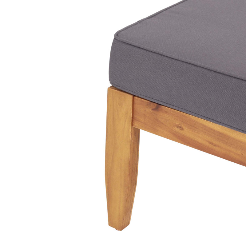 Repose-pieds confortable, fonctions multiples, design classique, coins confortables et table basse polyvalente