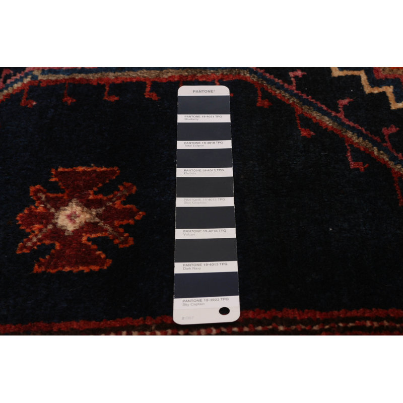 Tapis de couloir unique en laine 3 pi 8 po x 10 pi 3 po Delainey