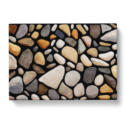 Pebbles By The River Vol.5 - Wrapped Canvas