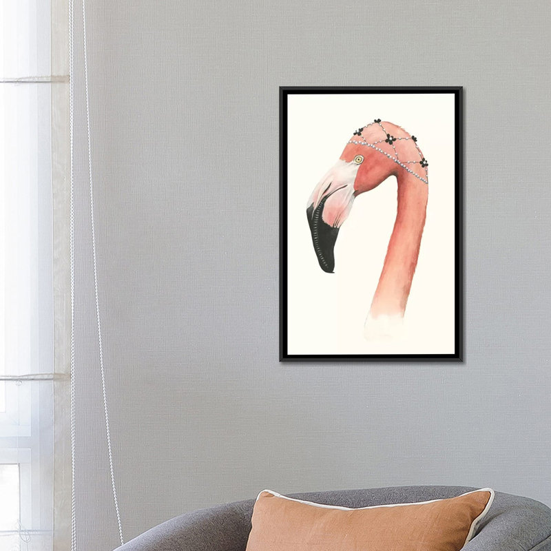 « downton animaux iv » par grâce à cette dépilation, impression sur image, H 26 po x l 18 po x 1,5 po, Toile avec cadre noir