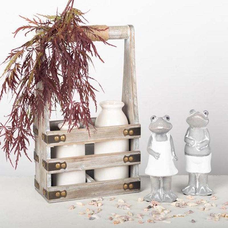 Caisse à vin en bois