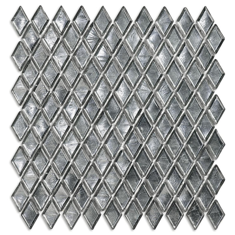 Cullinan 7/8" x 1-5/8" Diamond Glass Mosaic
