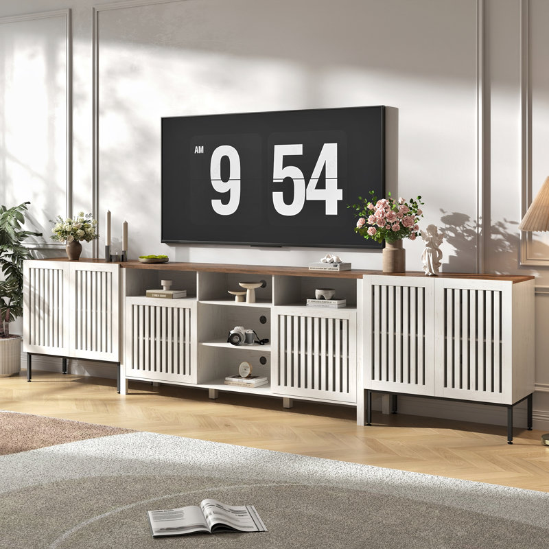 Meuble télé, Blanc