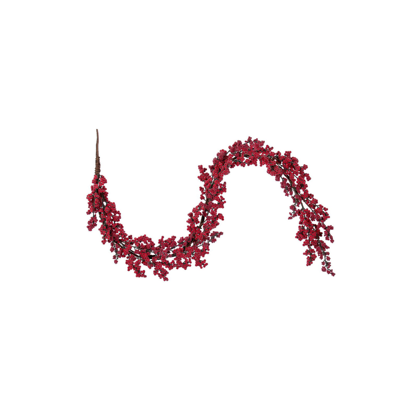 Primrue 5' Red Ice Berry Garland