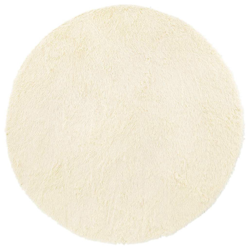 Solid Colour Area Rug, Round 100cm