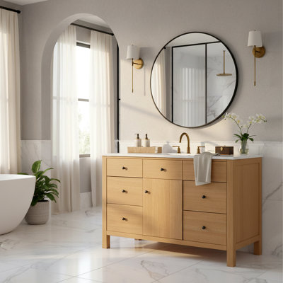 Meuble-lavabo Mid-Century Lili