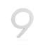 10'' H Metal House Number-772027746-772027752