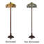 Lampe sur pied traditionnelle 65,5 po Ambrosane