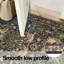 Tapis bleu marine à motif floral rétro Vintage-949252247