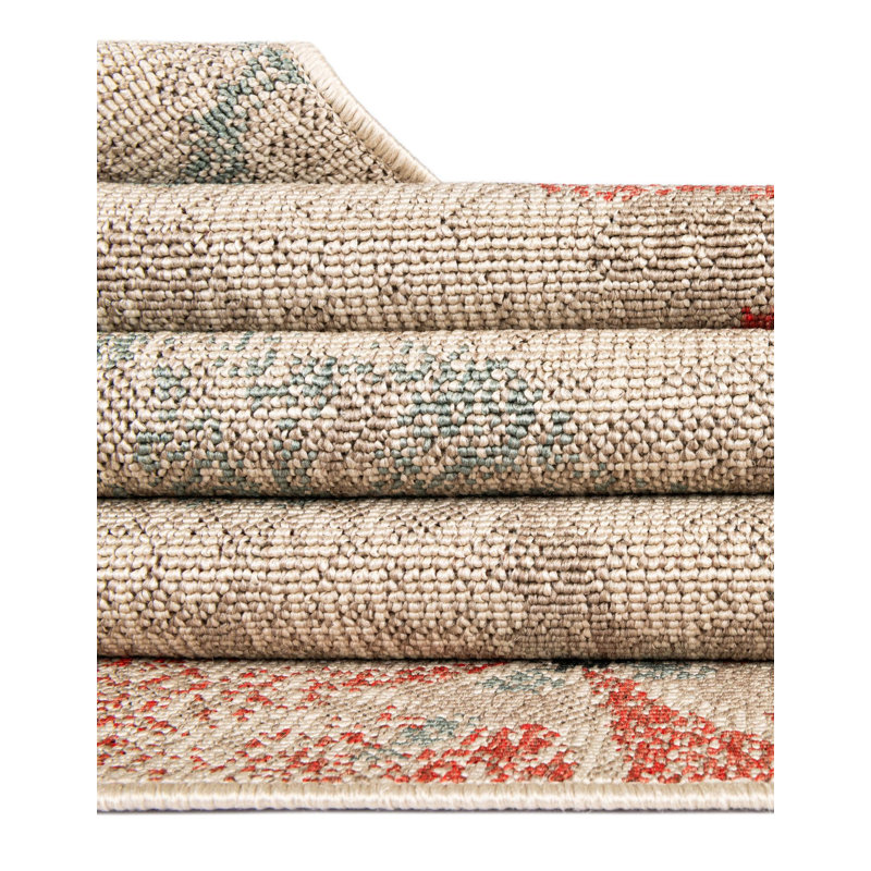 Tapis botanique intérieur / extérieur, Rond 4 pi 1 po
