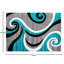 Tapis à motif abstrait tourbillon Skaghe-2122869818
