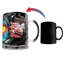 Tasse Superman (papier déchiré) Morphing
