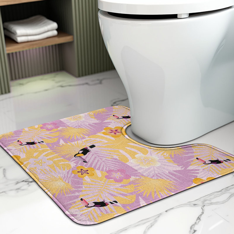 Tapis de salle de bain Tropical