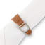 Stirrup Vegan Leather/Pure Pewter Napkin Ring