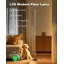 Lampe sur pied moderne et minimaliste à DEL avec télécommande - température de couleur et luminosité réglables - lampe sur pied à intensité variable pour le salon, la chambre à coucher et le bureau-411888658-411888661-411888663