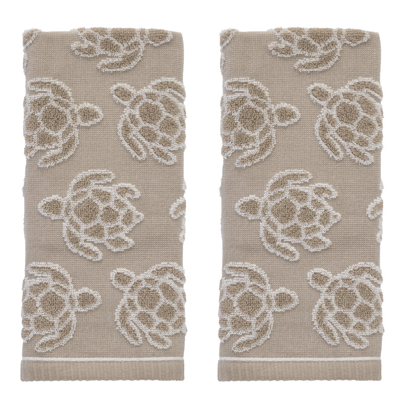 TURTLE SCULPTED JACQ HAND-TAUPE