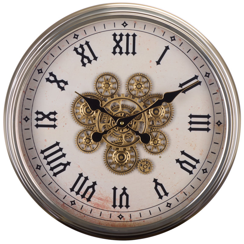Hayward Roman Gear Clock