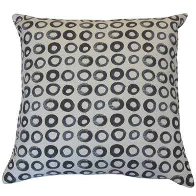 Eero Geometric Throw Pillow Ink