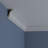 3"H x 2"P x 3 5/8"F x 94 1/2"L Traditional Smooth Crown Moulding