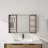 Wall-Mounted Bathroom Mirror Cabinet With Storage, Multi-Compartment Design For Organized And Spacious Bathrooms