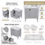 Meuble-lavabo simple 30 po avec dessus Shanila