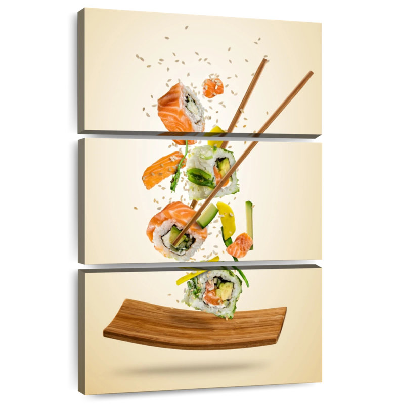 Rouleaux de saumon Yarlin, H 65 po x l 42 po