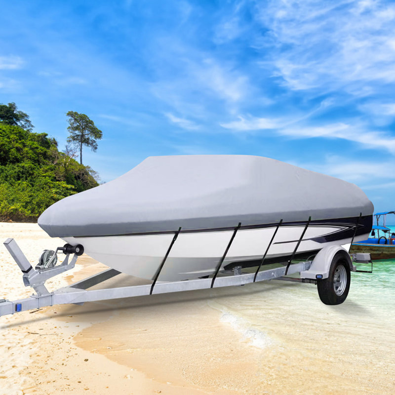 Housse imperméable pour bateau, housse de bateau sur remorque de 17 pi à 19 pi, largeur de poutre