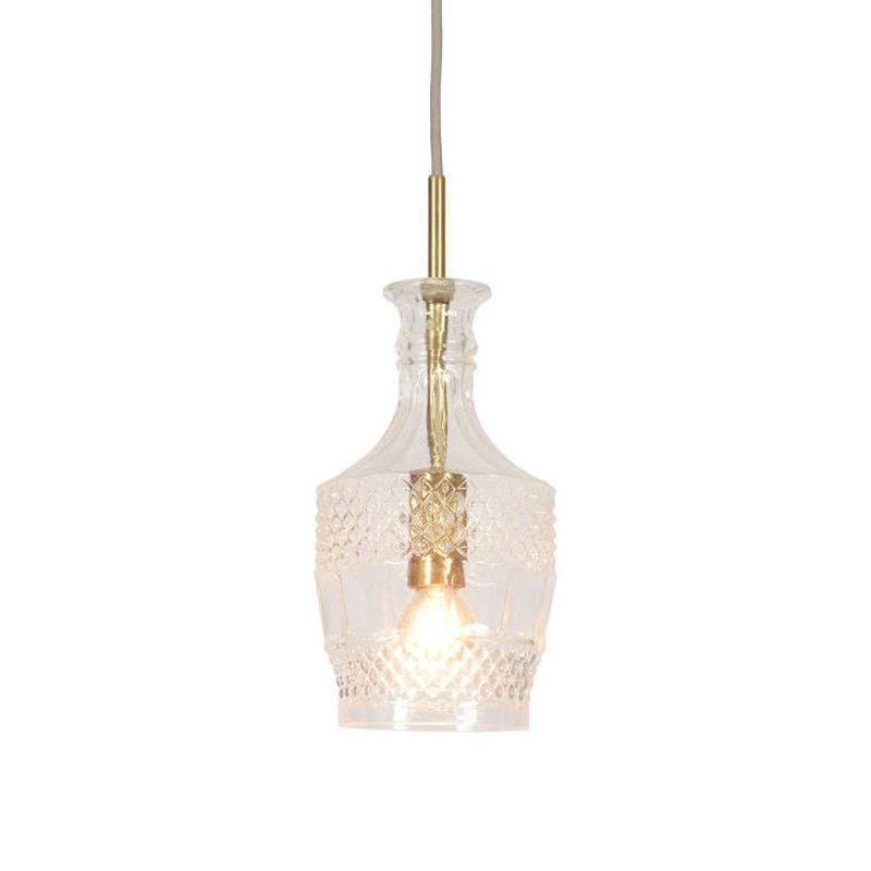 Hinton 1 - Light Brass Lantern Pendant