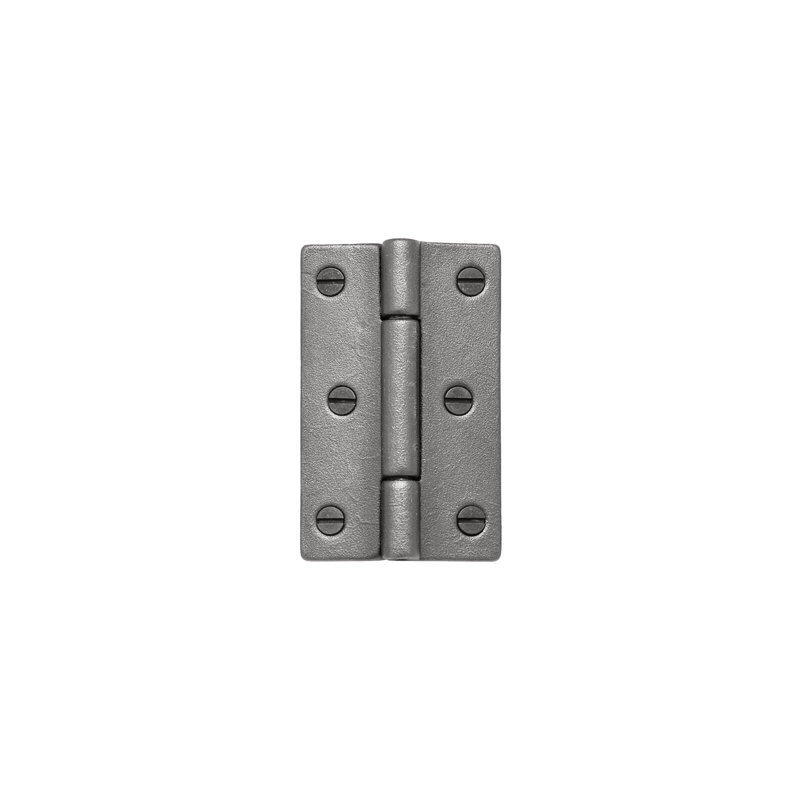 2.5'' x 1.63'' Metal Butt Hinge, White Bronze Medium