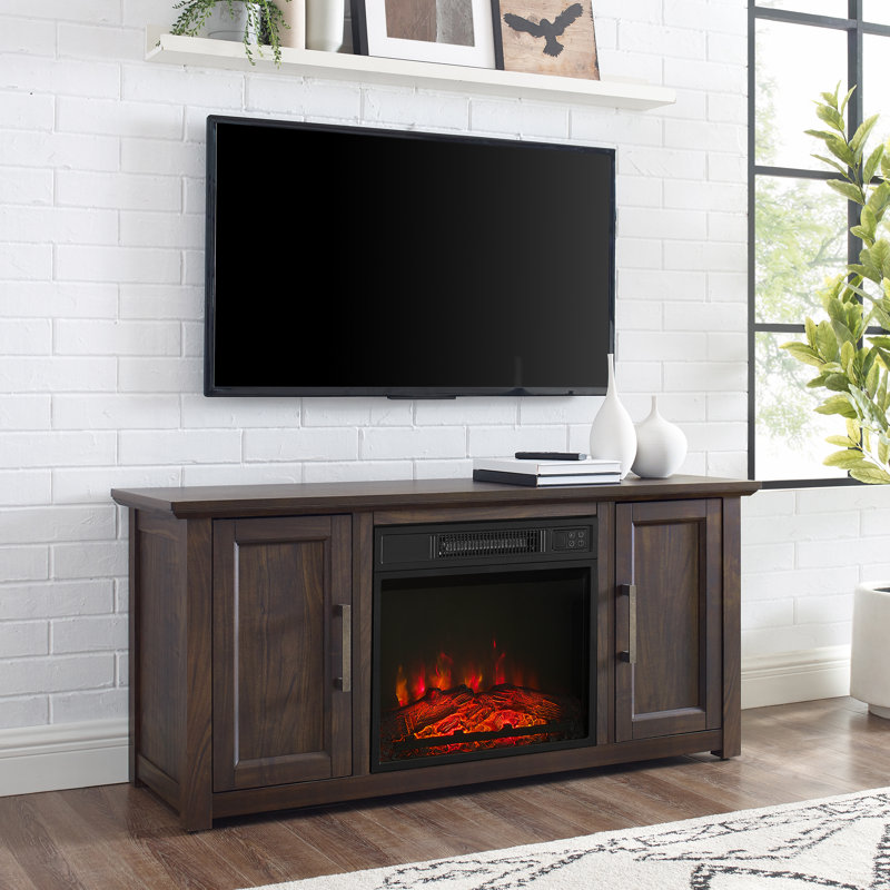 Rozier TV Stand Fireplace for TVs up to 50" Fireplace