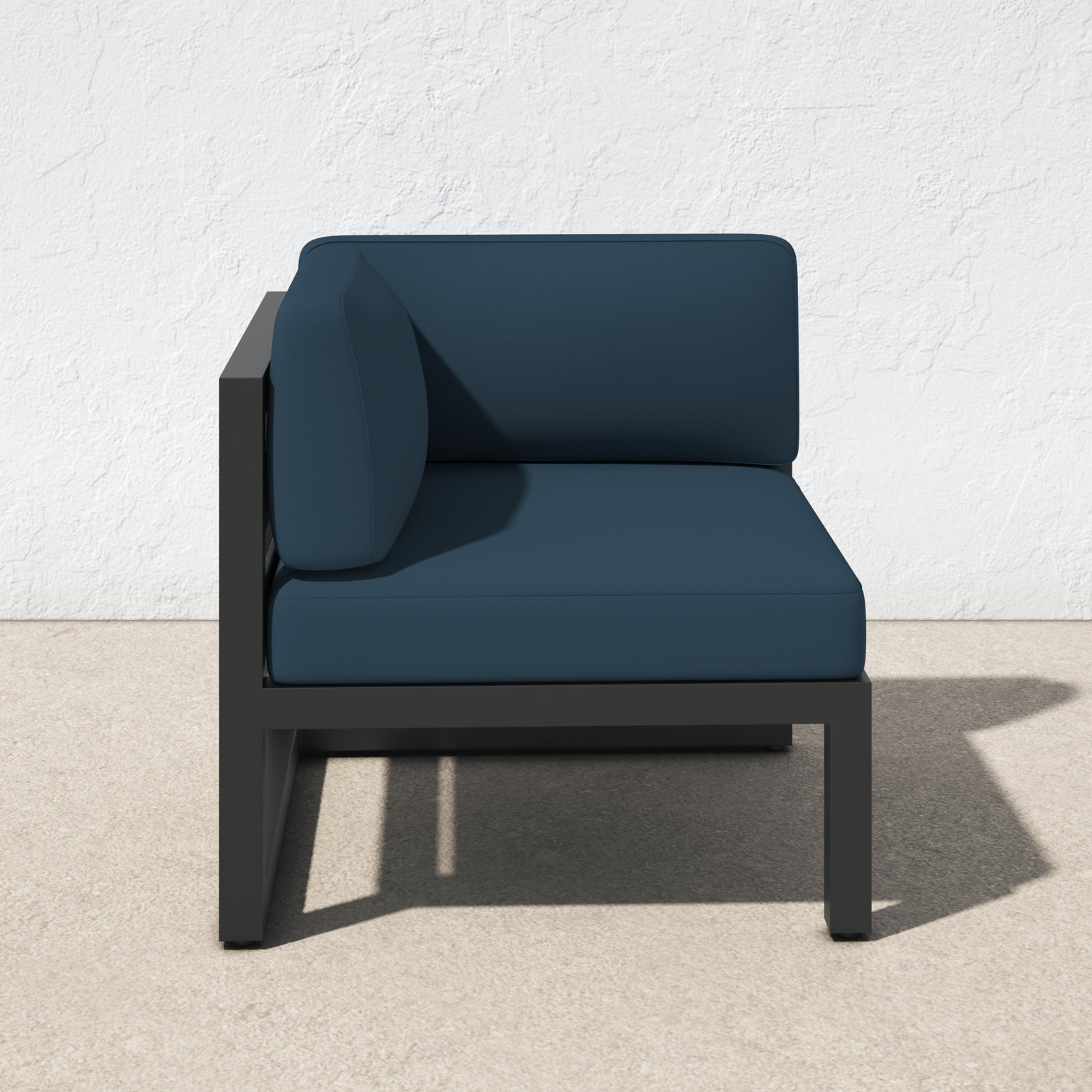 Smith Sunbrella® Patio Lounge Chair, Spectrum Indigo, Slate