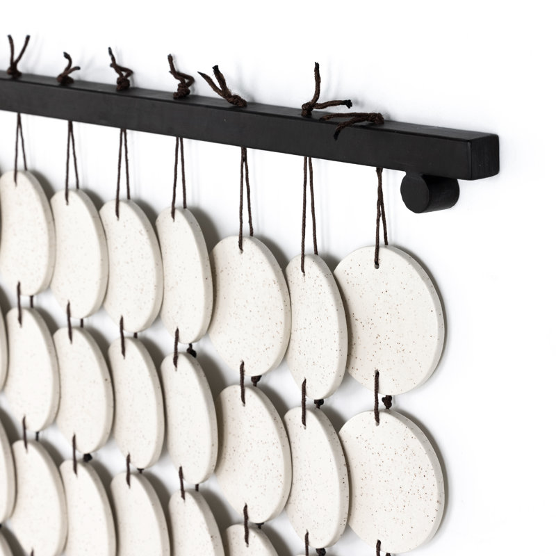 Marlow Wall Decor, Speckled Cream