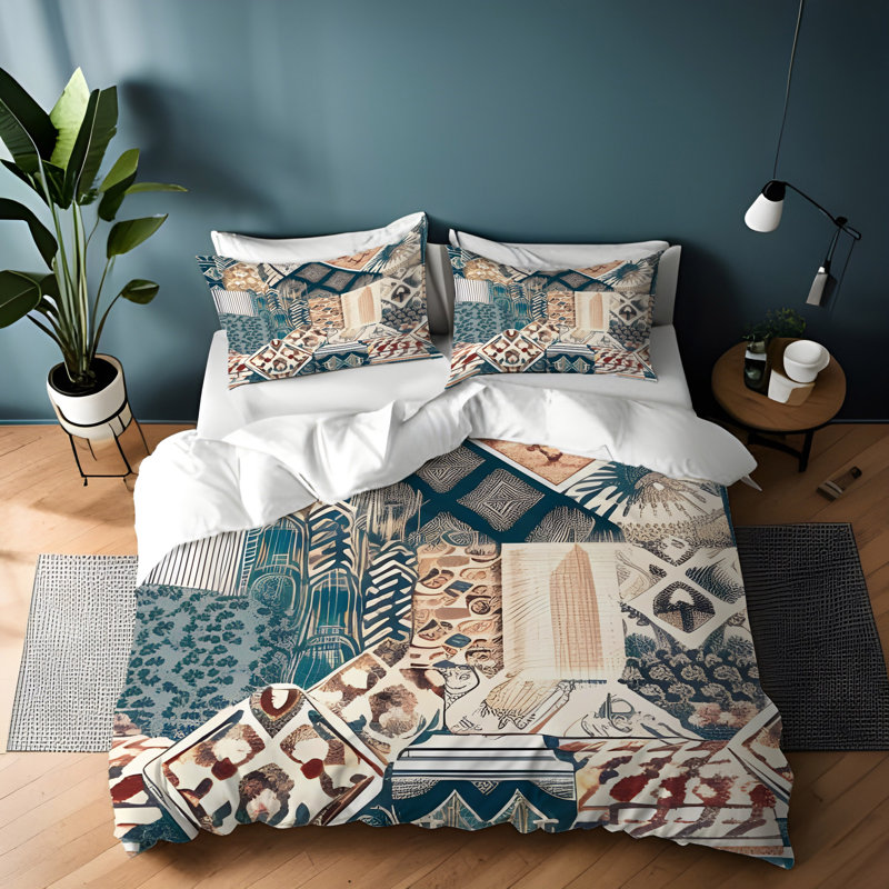 Literie , Housse de couette pour très grand lit et 2 très