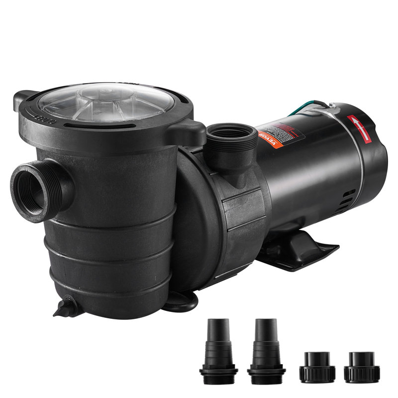 Swimming Above Ground Pool Pumps, 7.75" H x 21.77" W x 7.75" D