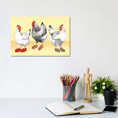 " Hens Slippers " by Amélie Legault