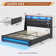 Bed Frame With 4 Storage Drawers Storage Headboard