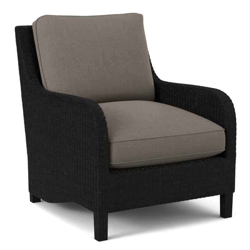 Gibraltar Armchair, Black, Stone Crypton Performance; 0884-83