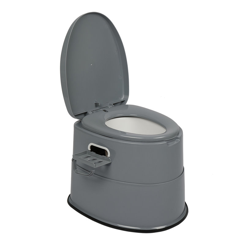 Happy Girl 1.3L LPF Elongated One-Piece Toilet (Seat Included), Grey