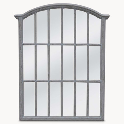 Algrange Wood Wall Mirror