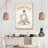 Kemble Modern Buddha Canvas Print-49195283