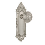 Victorian Plate with Egg & Dart Door Knob