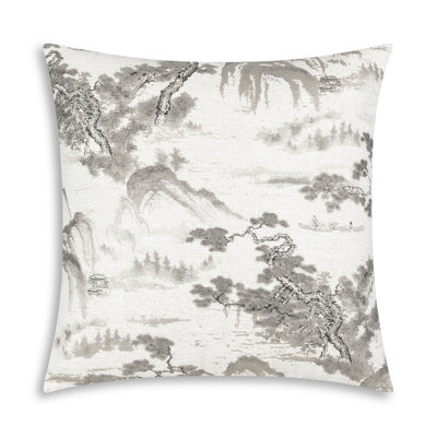 Chinoiserie Black Pillow