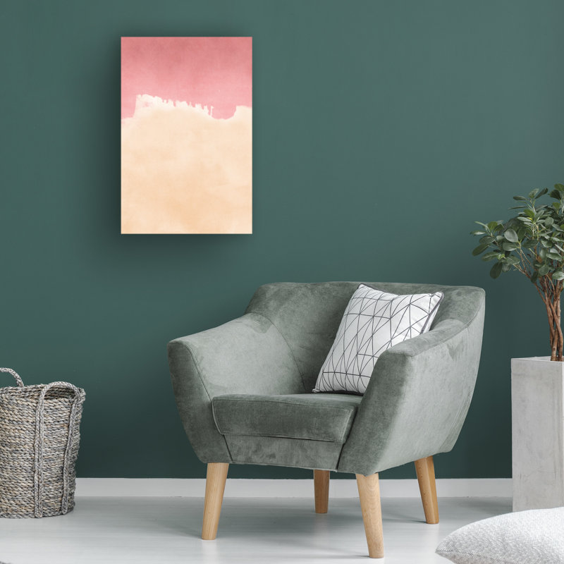 Art sur toile Amini54 PEACHY, H 19 po x l 12 po