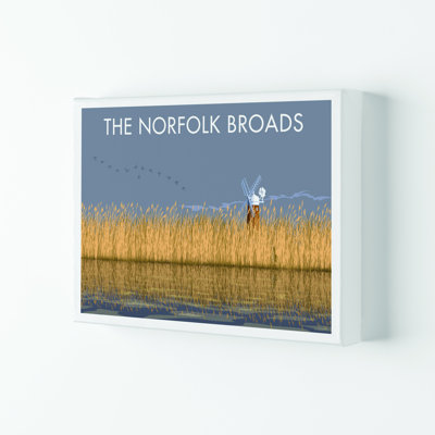 Norfolk Broads by Stephen Millership - Print on Canvas