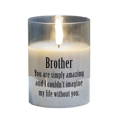 Bougie DEL Brother, You Are Amazing